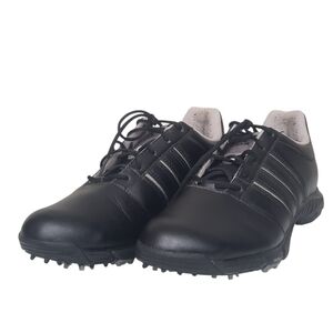 Adidas Golf Lite 816187 Lace Up Black GOLF Shoes Women's Size US 9.
